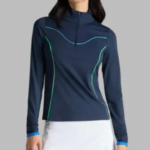 G/Fore Contrast Zip Layer - Twilight