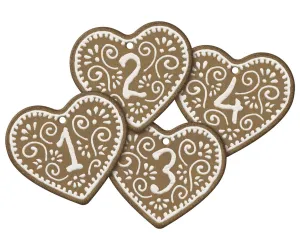 Gingerbread Gift Tags, No. 1-4