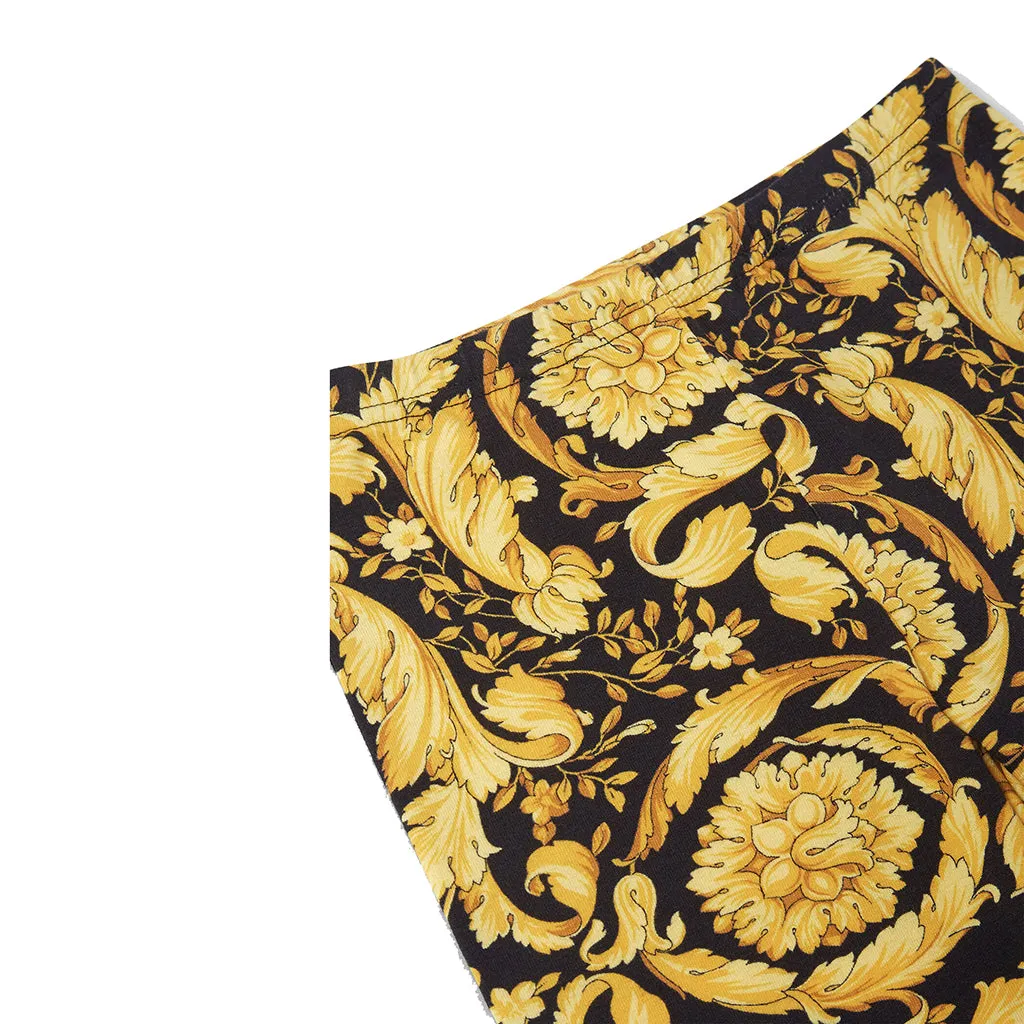 Gold Barocco Leggings