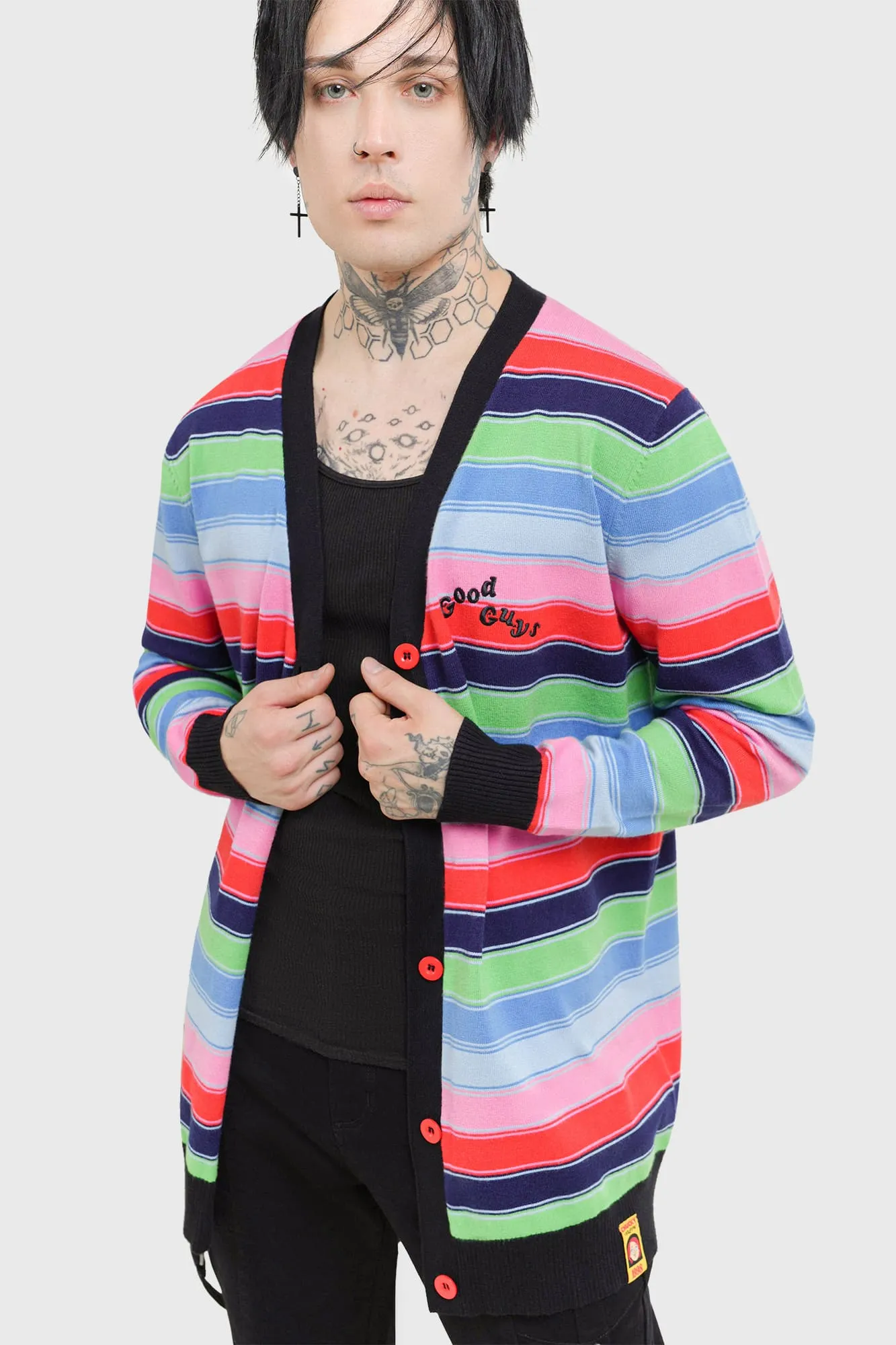Good Guys Finish Last Knit Cardigan