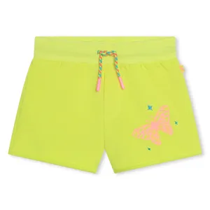 Green Butterfly Graphic Shorts