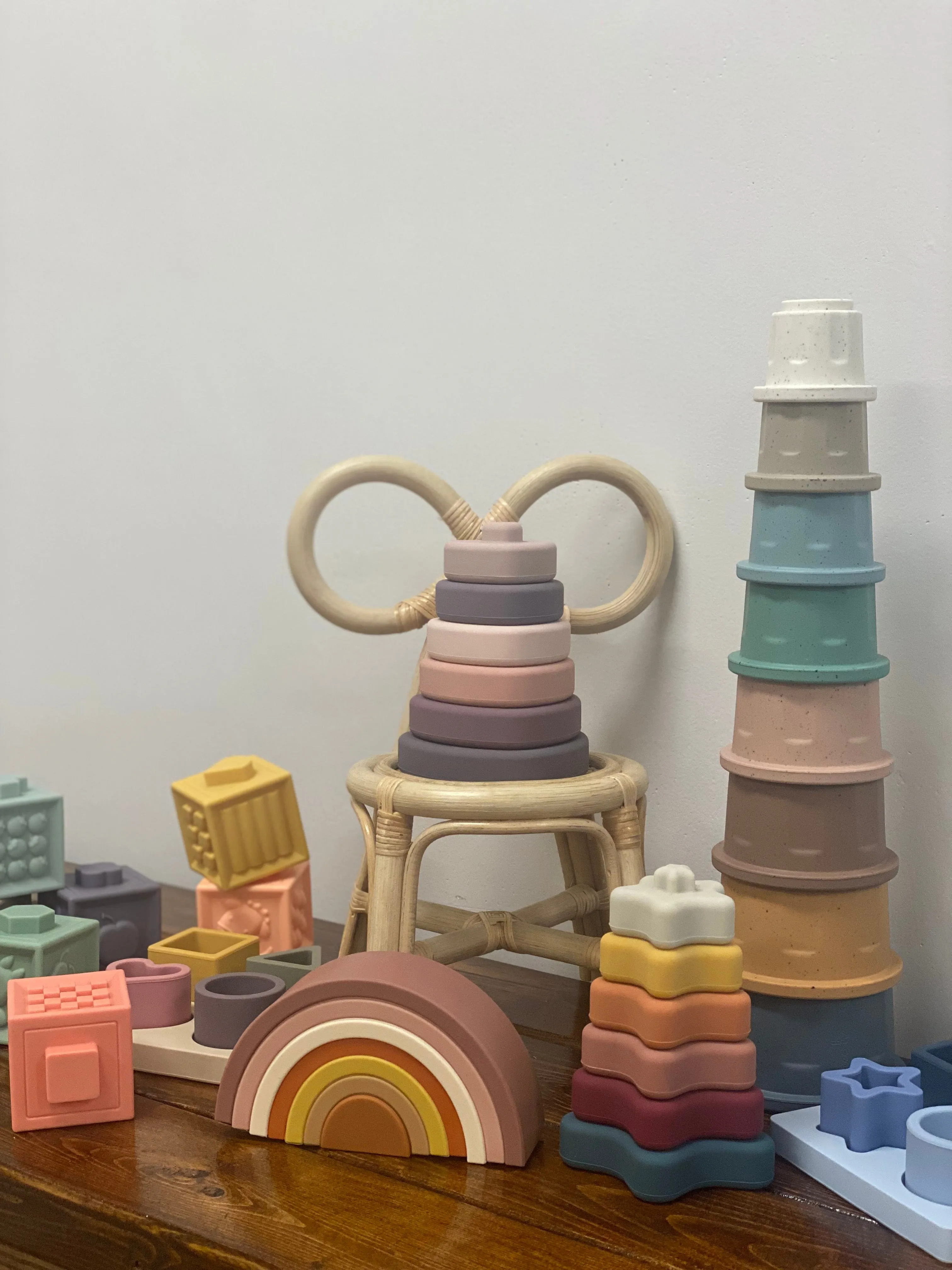 Heart Stacker in Darling