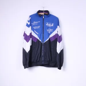 Hummel Men XL Jacket Blue Vintage Schützenverein Meinheim 1957 Sportswear Top