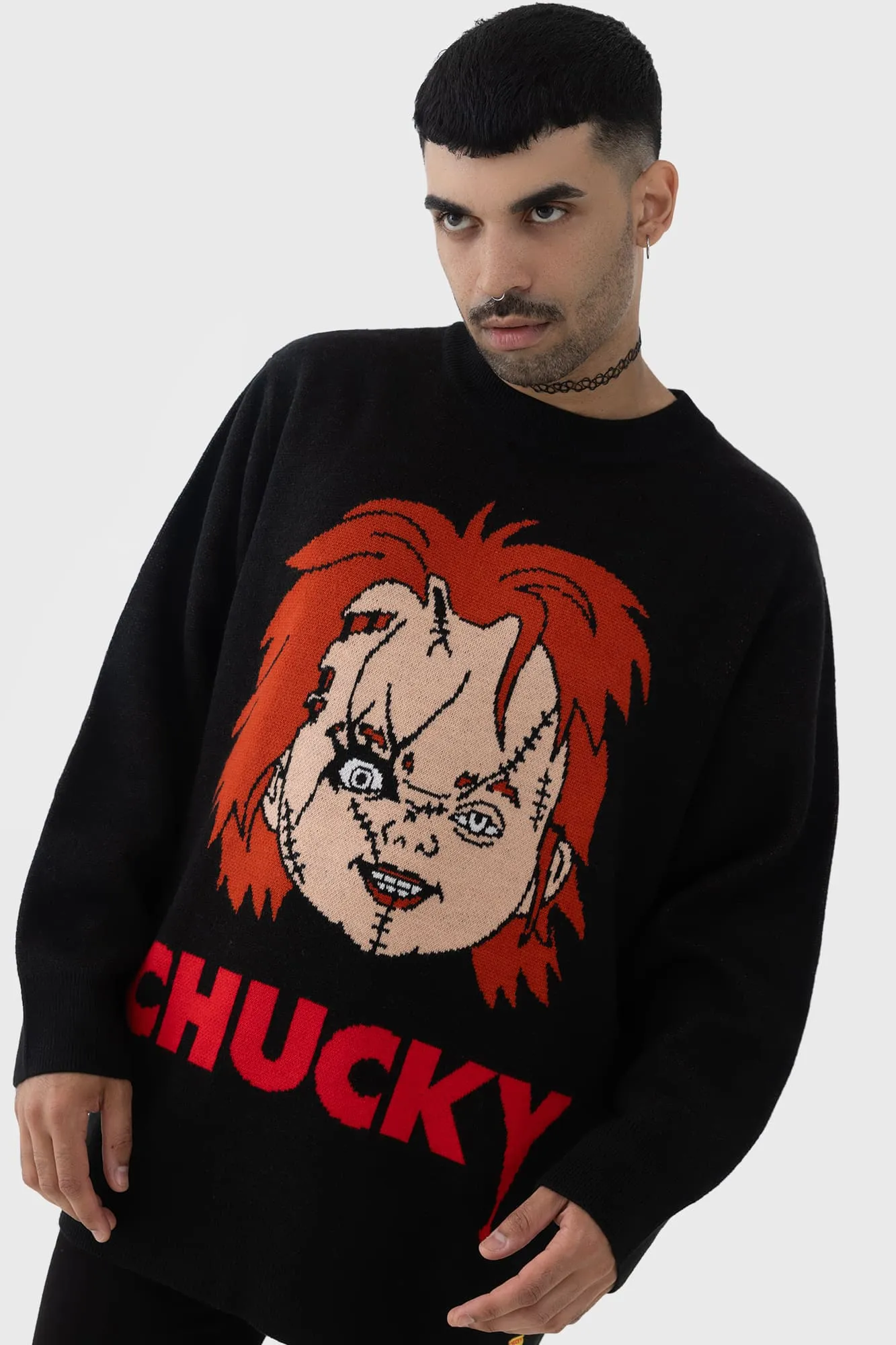 I Like To Be Hugged Knit Sweater