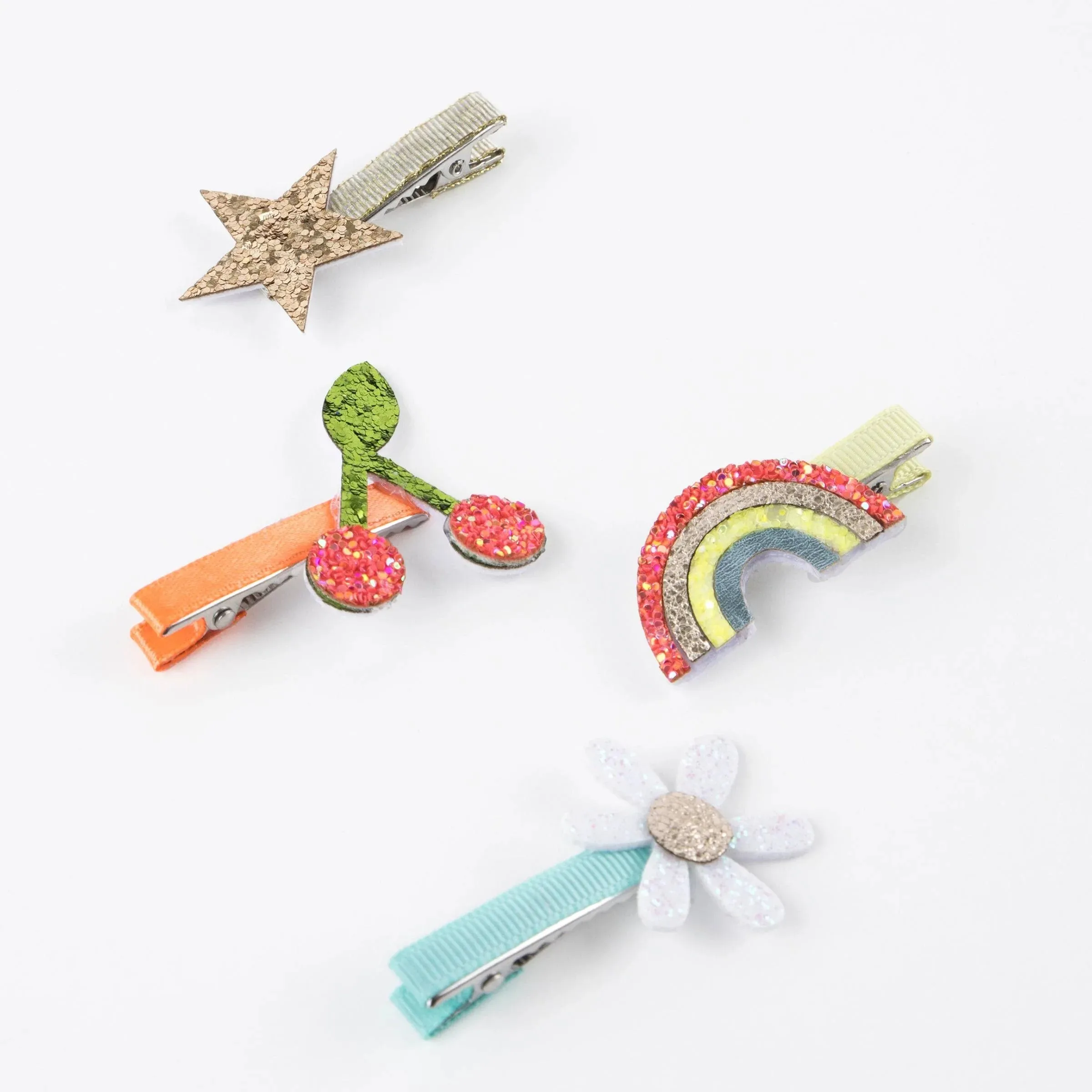 Icon Hair Clips (x 8)