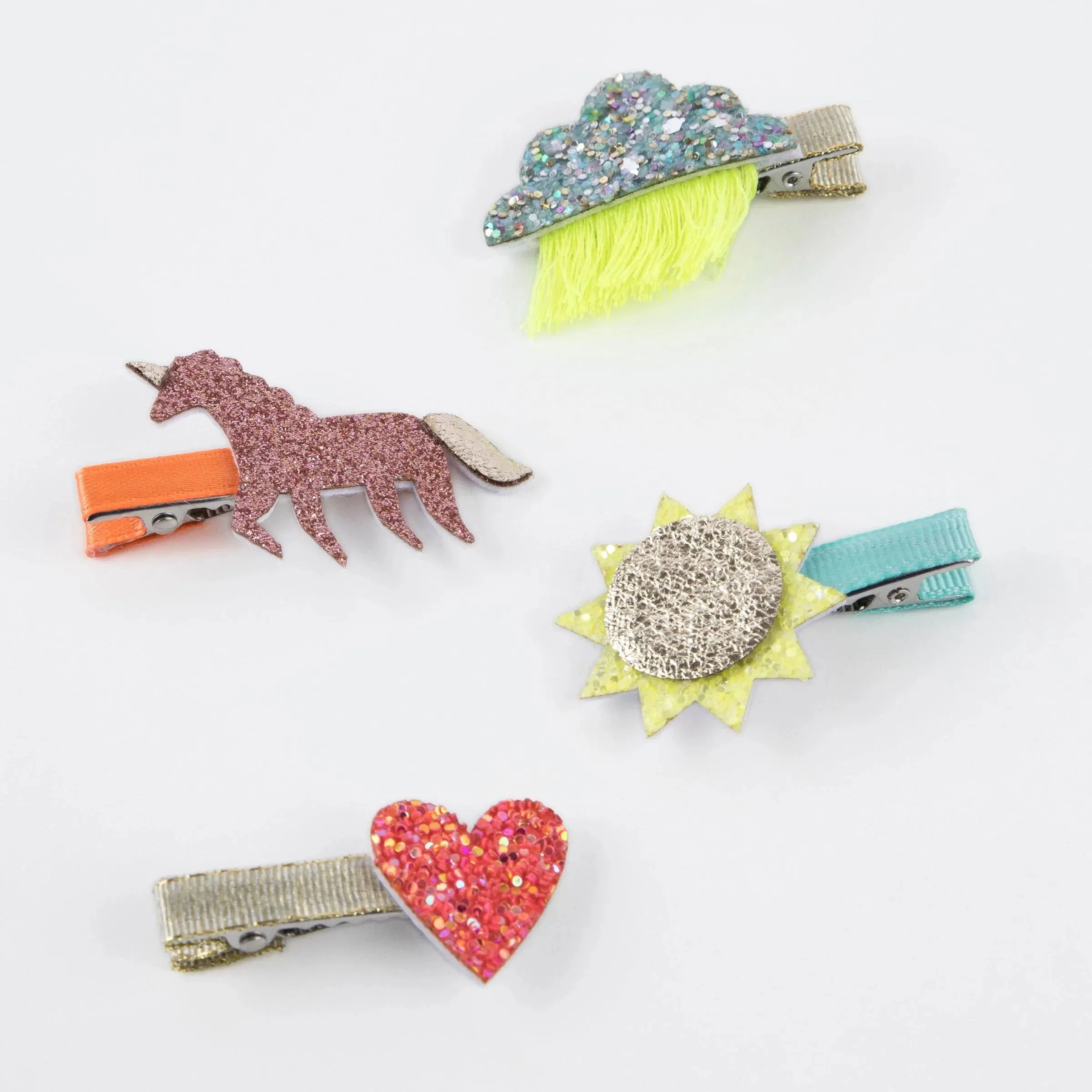 Icon Hair Clips (x 8)