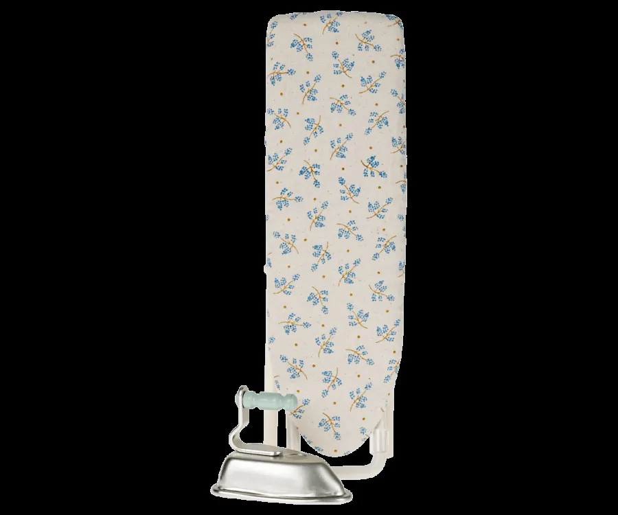 Iron and ironing board