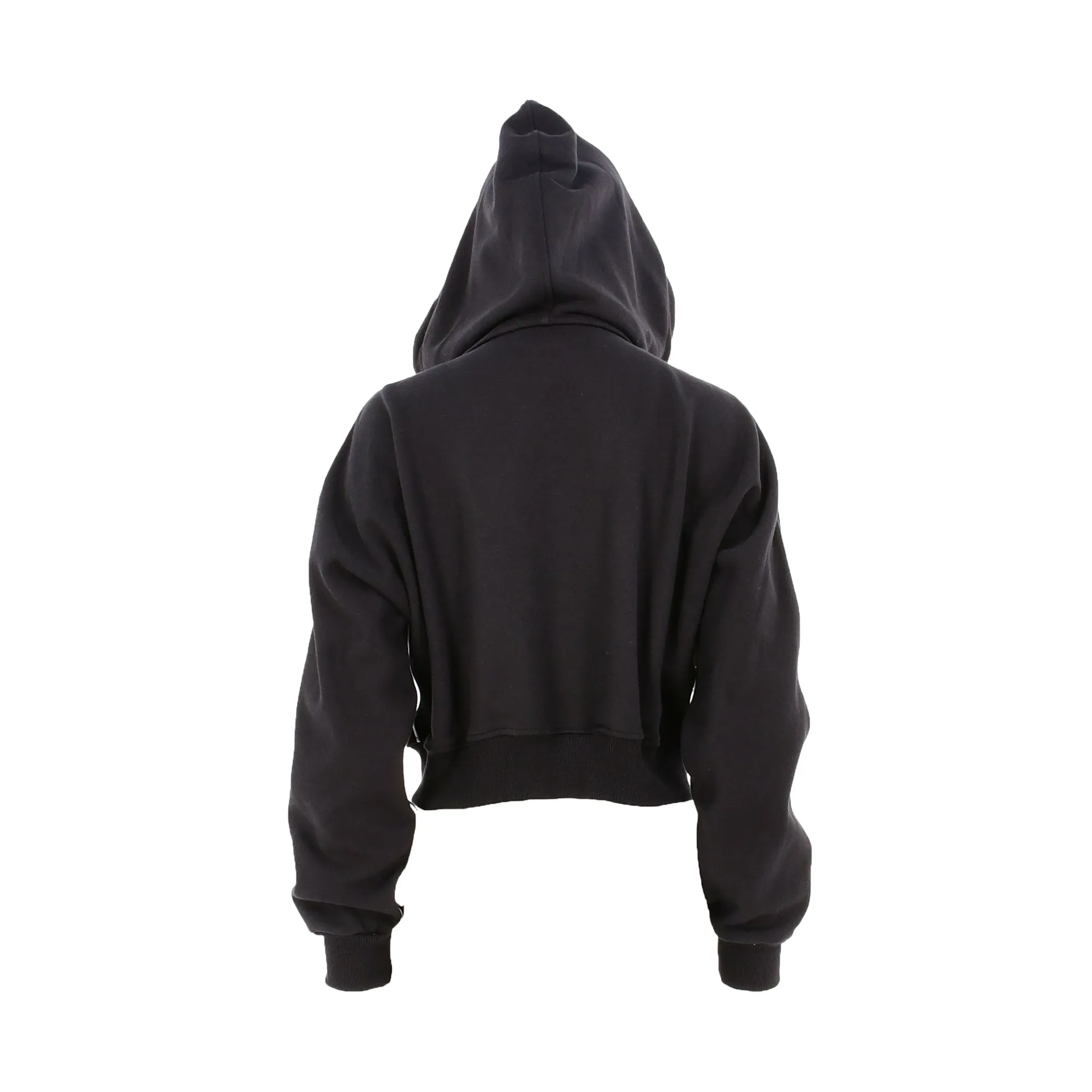 Jijil Women's Zip Up Crop Hoodie