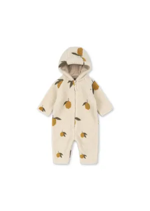 Konges Sløjd: Jody Teddy Onesie - Mon Grand Citron Sage