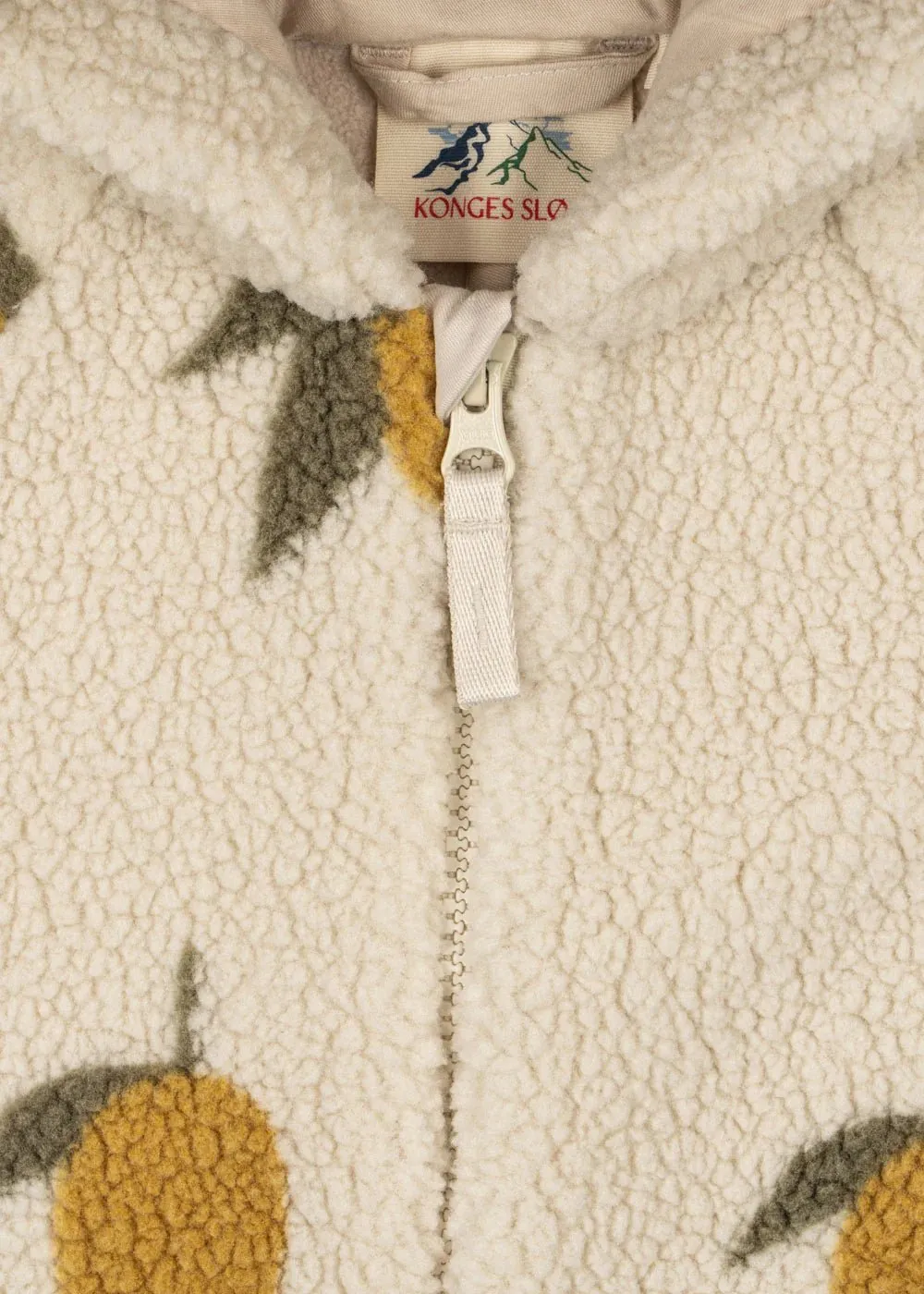 Konges Sløjd: Jody Teddy Onesie - Mon Grand Citron Sage