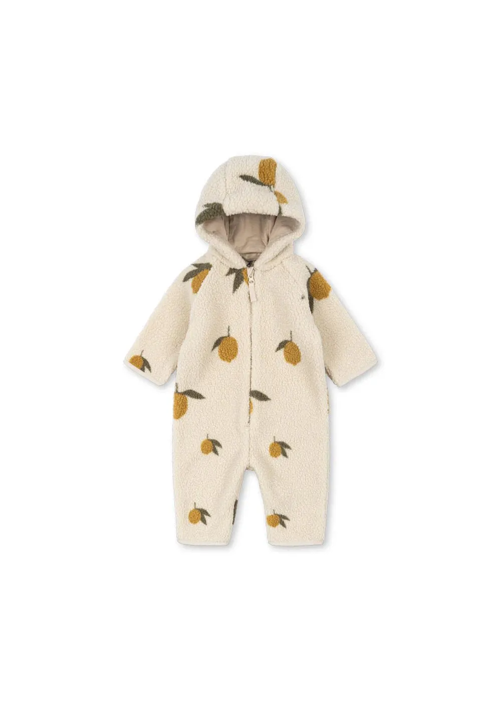 Konges Sløjd: Jody Teddy Onesie - Mon Grand Citron Sage