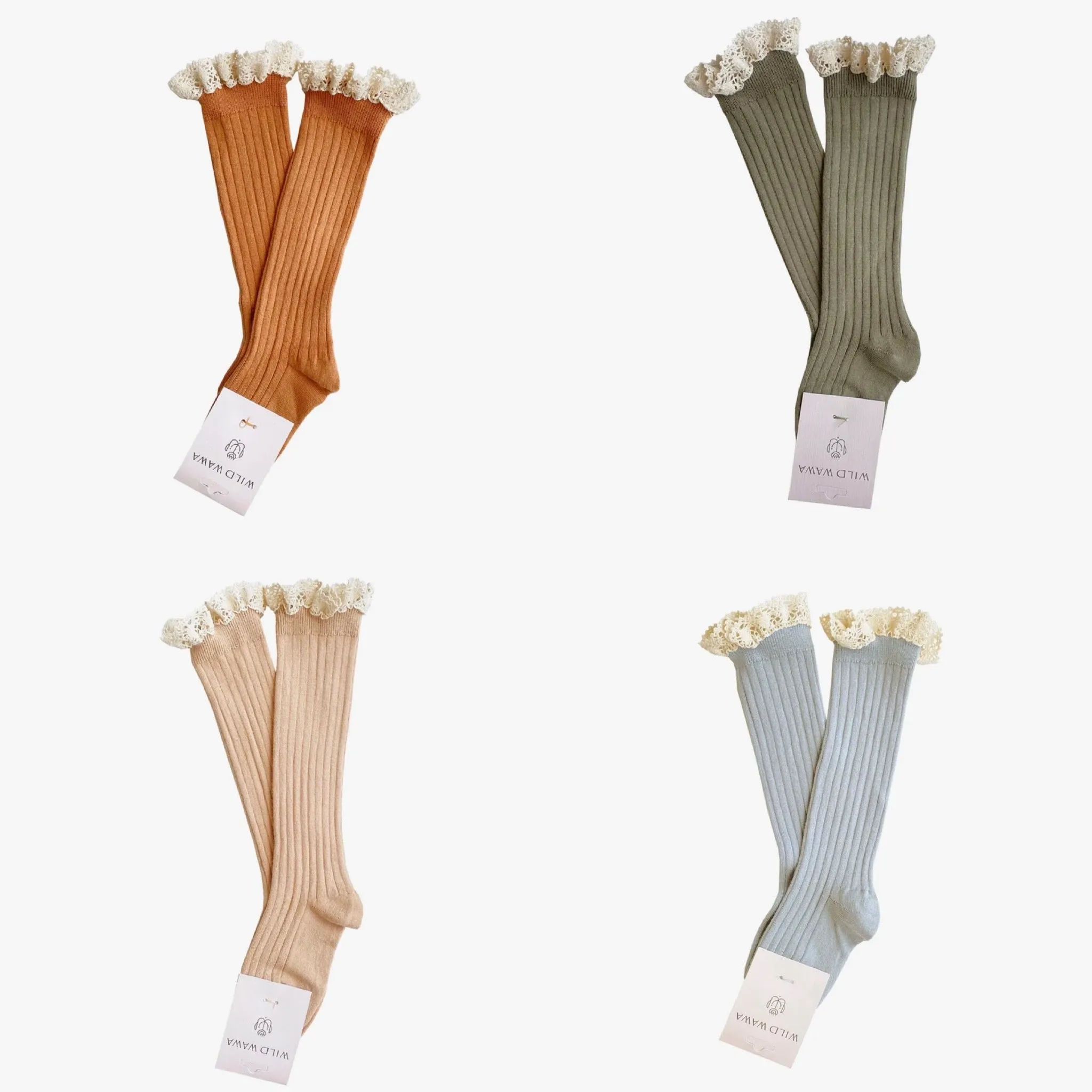 Lace Knee Socks