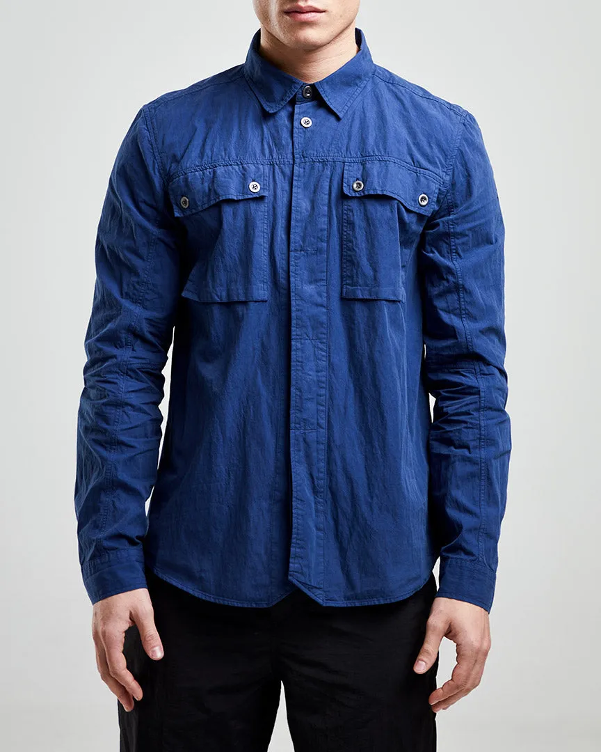 Left Hand Twin Pocket Shirt Navy