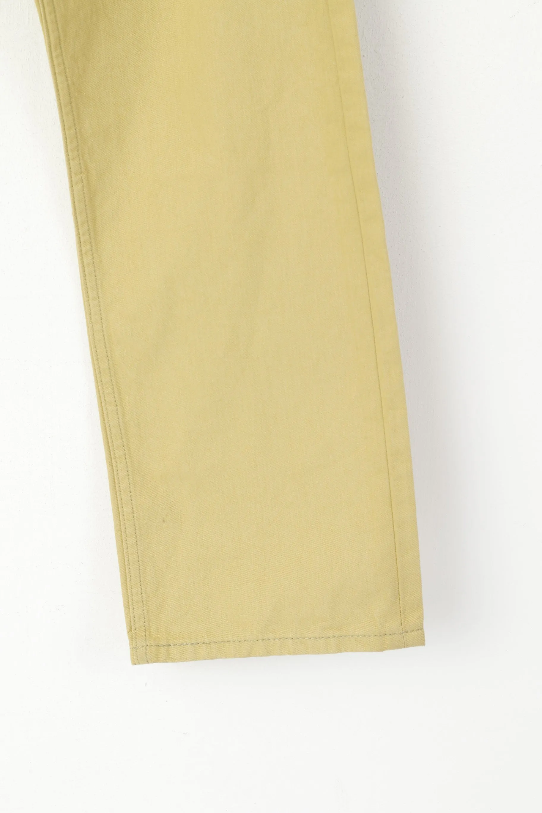 Levi's Men 32 Trousers Camel Cotton Classic 514 Straight Western Pants