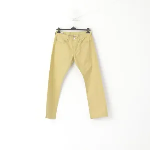 Levi's Men 32 Trousers Camel Cotton Classic 514 Straight Western Pants