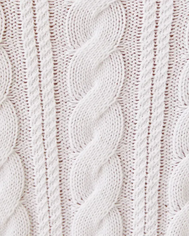 Lilly Pulitzer Suzette L/S Sweater - White /Green