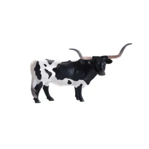 Little Buster Black & White Texas Longhorn
