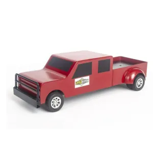 Little Buster Toys 4 Door Red Dually Truck