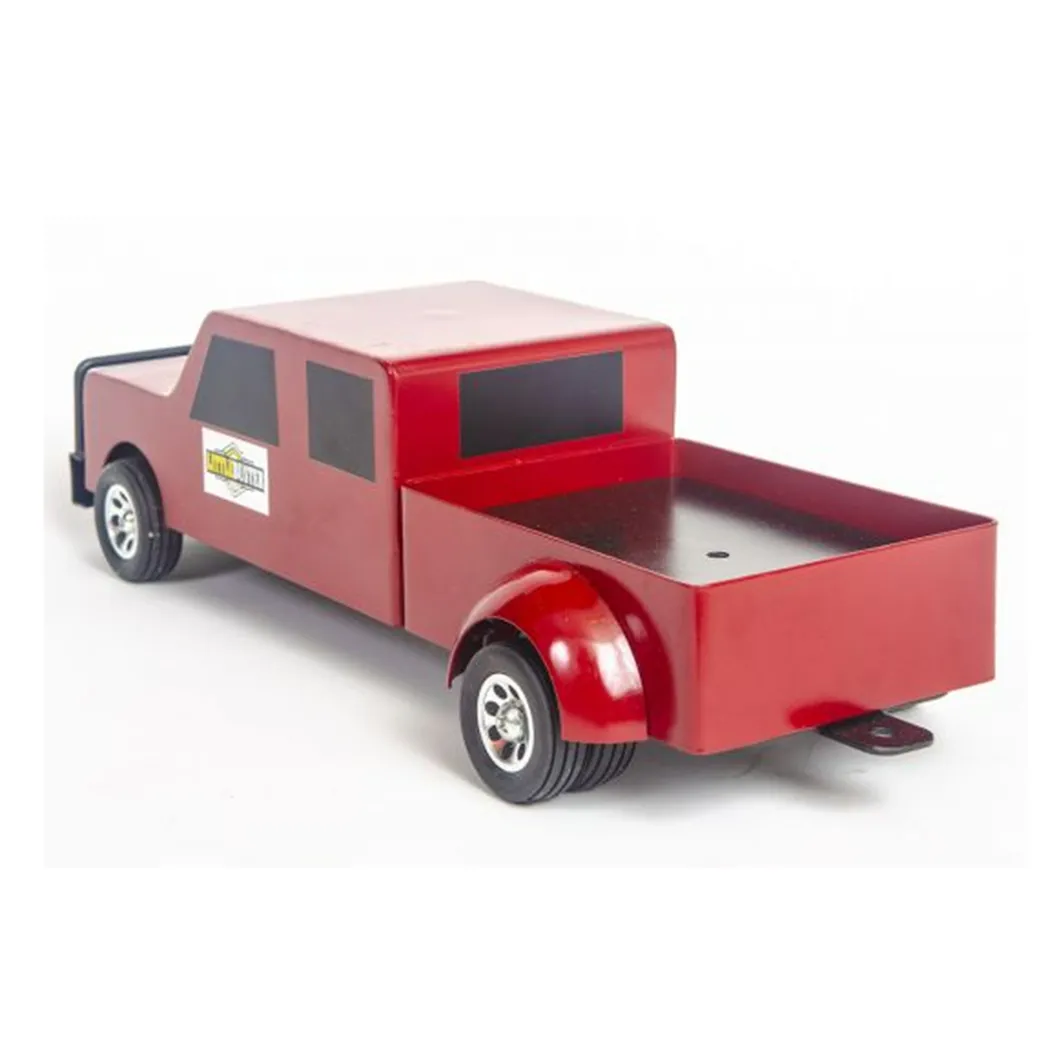 Little Buster Toys 4 Door Red Dually Truck