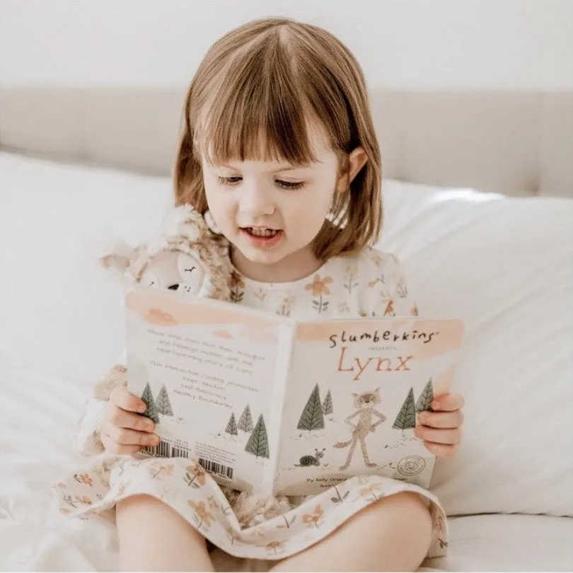 Lynx Snuggler & 'Lynx' Board Book