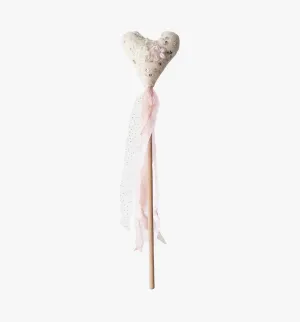 Magic Wand - White Heart