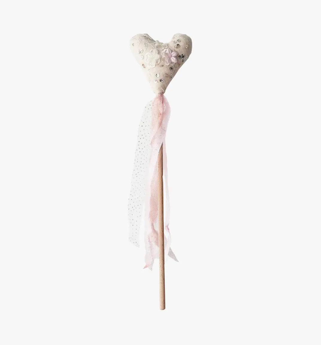 Magic Wand - White Heart