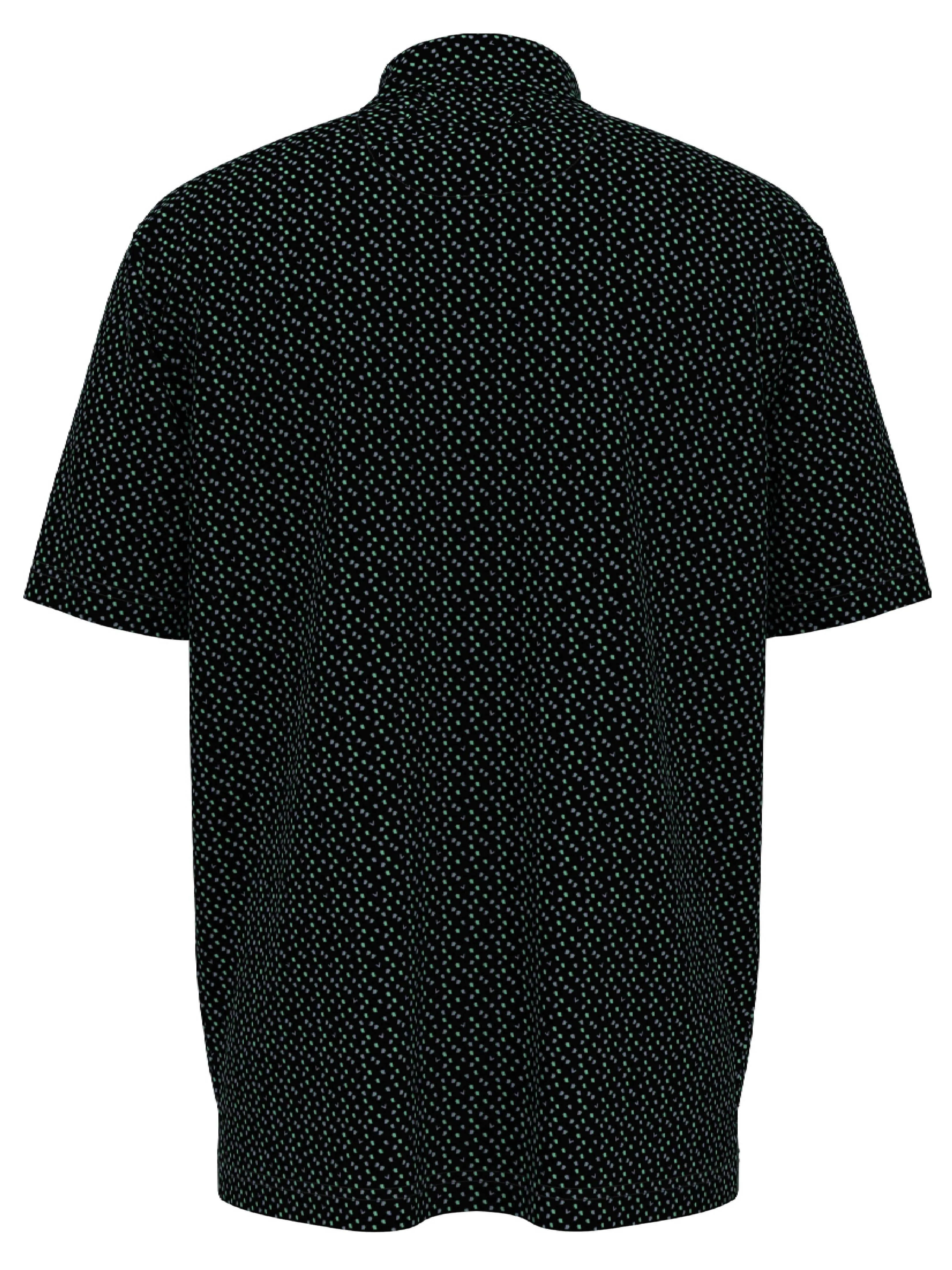 Mens All Over Score Card Print Polo Callaway Apparel