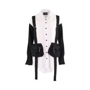 Mused Boutique Women's Black & White Shirt