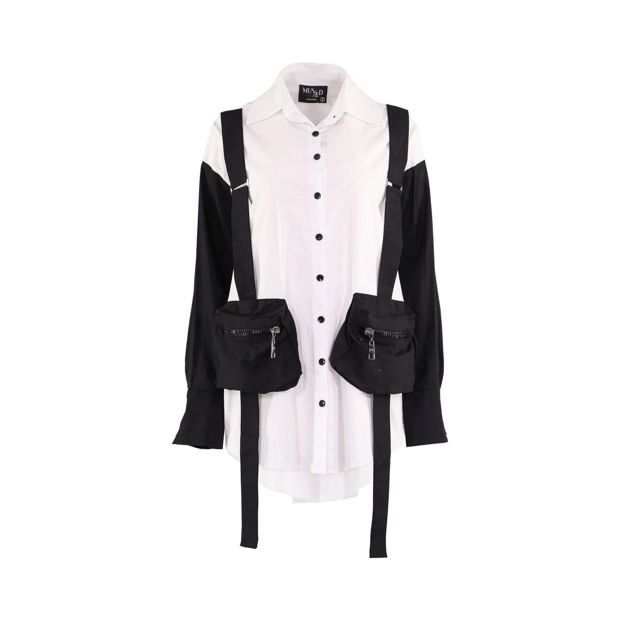 Mused Boutique Women's Black & White Shirt
