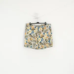 Nautica Men XL (XXXL) Shorts Blue Hawaii Tropical Print Flowers Summer Beach