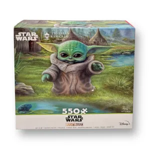 NEW! Ceaco Thomas Kincaid Star Wars The Mandalorian 550 Piece Puzzle