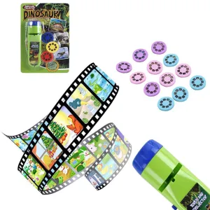 NEW! Dinosaur Projector Vivid Light Up Educational Toy with Discs