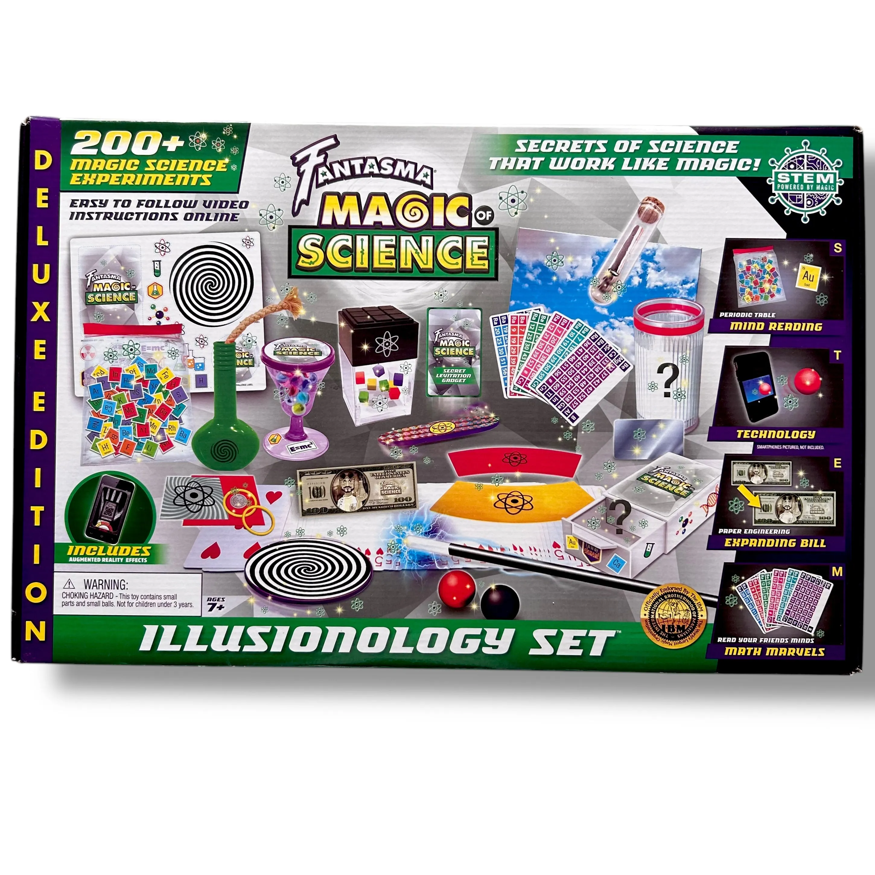 NEW! Fantasma Magic of Science Illusionology Deluxe Edition 200  STEM Experiments
