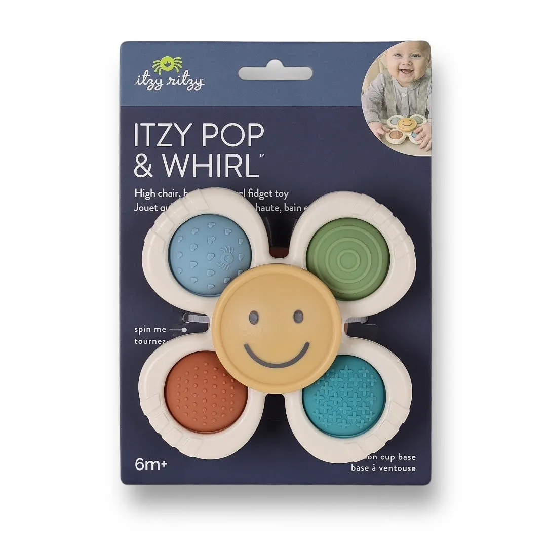 NEW! Itzy Ritzy Pop & Whirl Sensory Baby Suction High Chair Bath Toy
