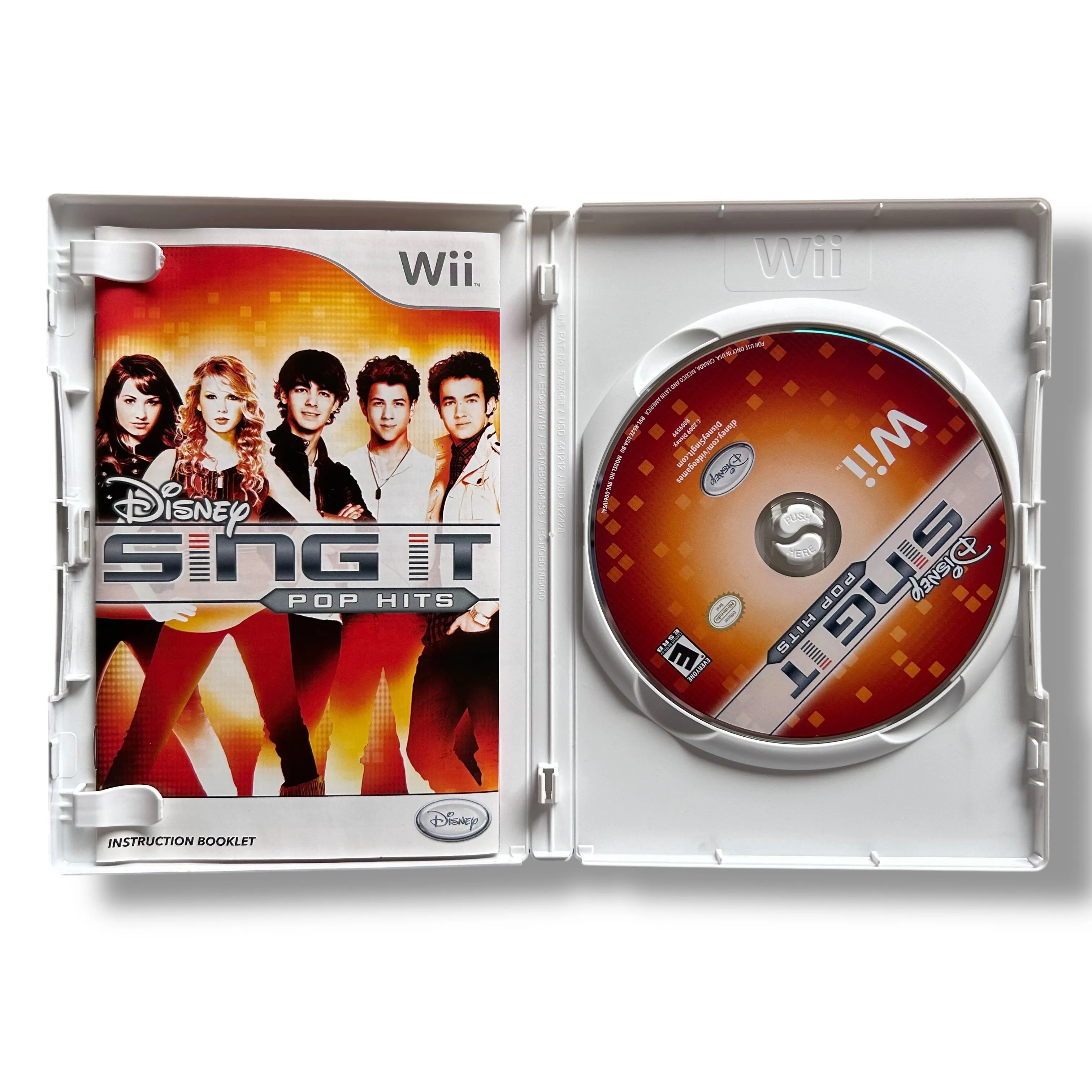 Nintendo Wii Disney Sing It Pop Hits: Taylor Swift & Jonas Brothers Video Game