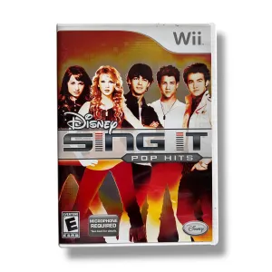 Nintendo Wii Disney Sing It Pop Hits: Taylor Swift & Jonas Brothers Video Game