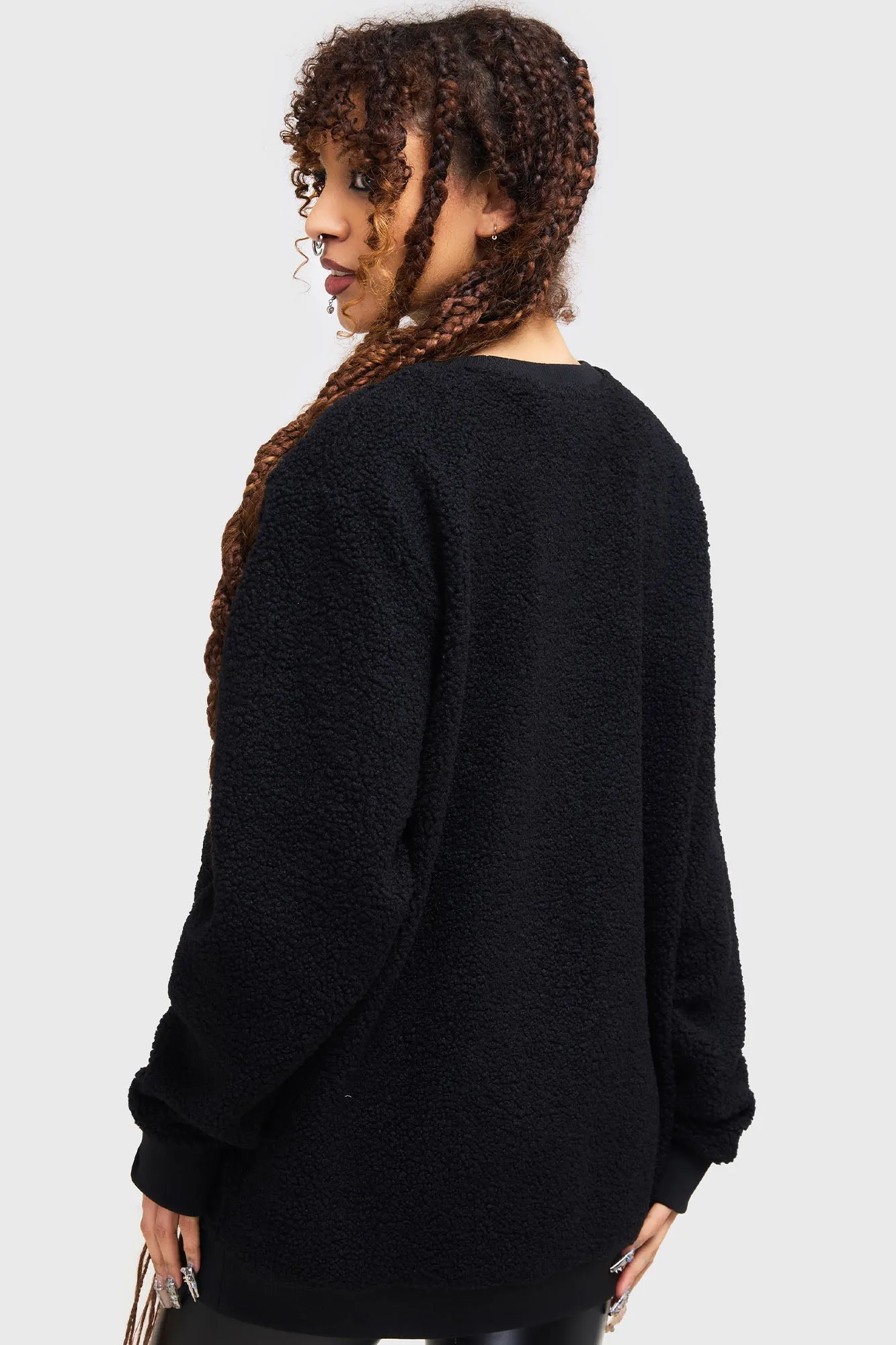 Nope Fleece Sweater