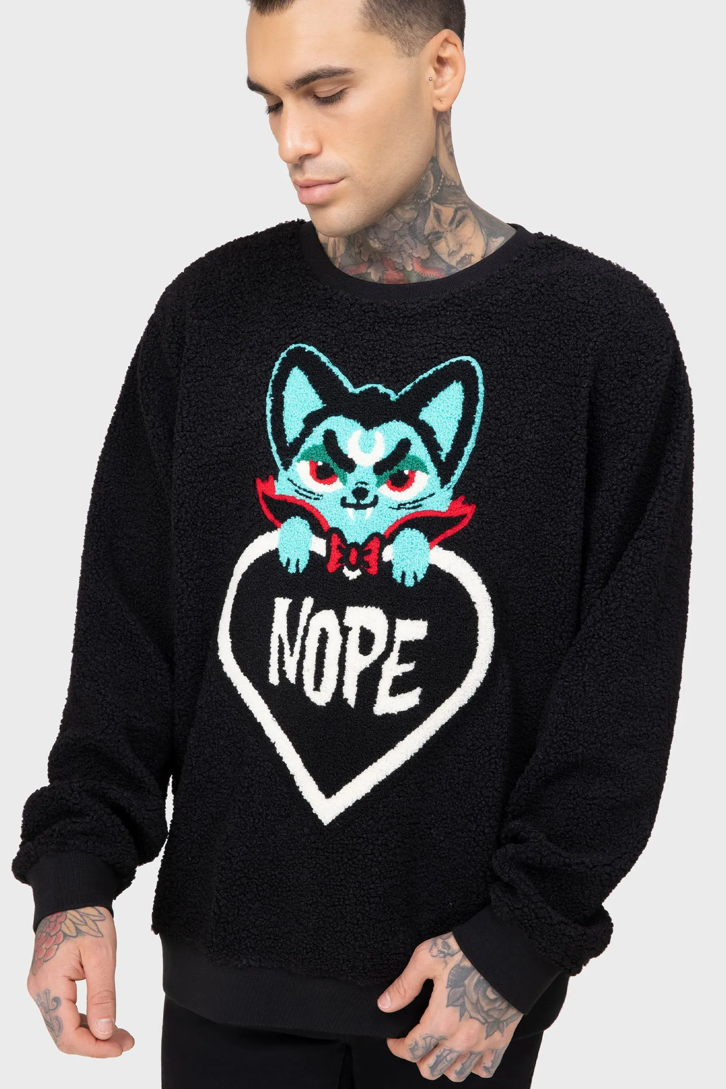 Nope Fleece Sweater