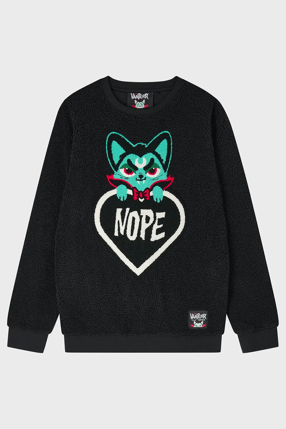 Nope Fleece Sweater