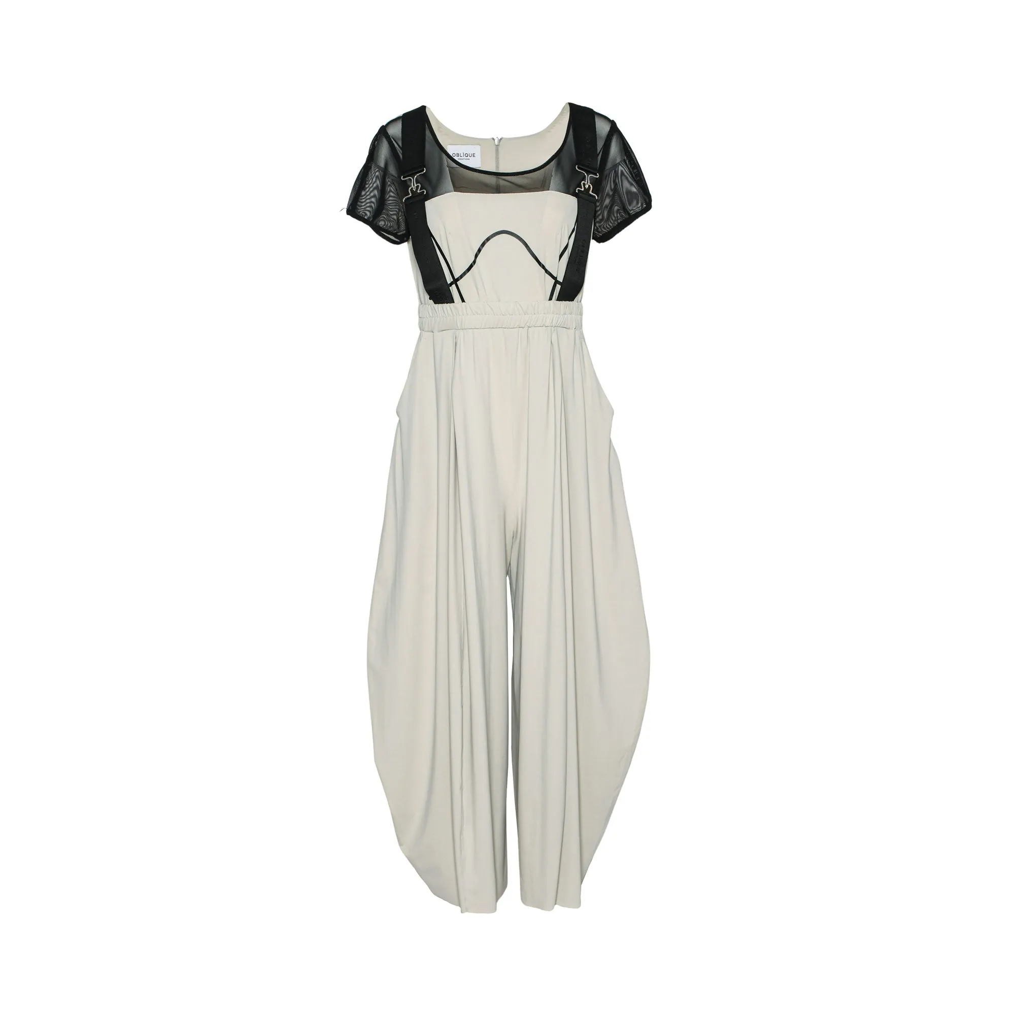 Oblique Women's Beige Jumpsuit