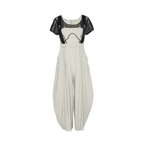 Oblique Women's Beige Jumpsuit