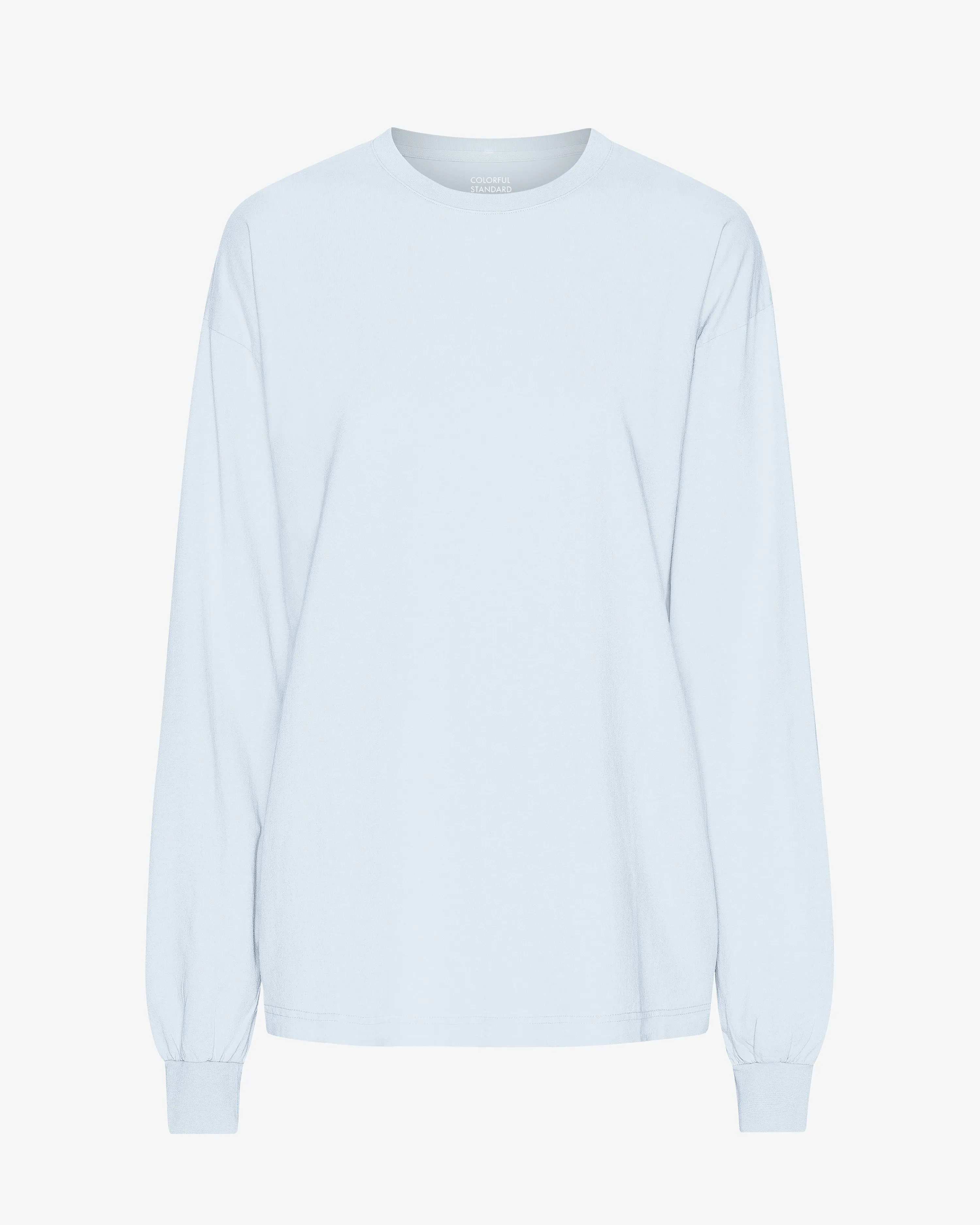 Oversized Organic LS T-Shirt - Polar Blue
