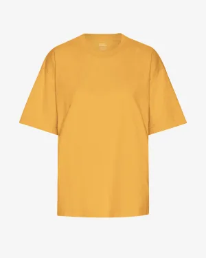 Oversized Organic T-Shirt - Burned Yellow
