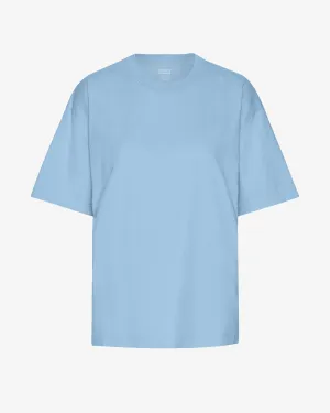 Oversized Organic T-Shirt - Seaside Blue