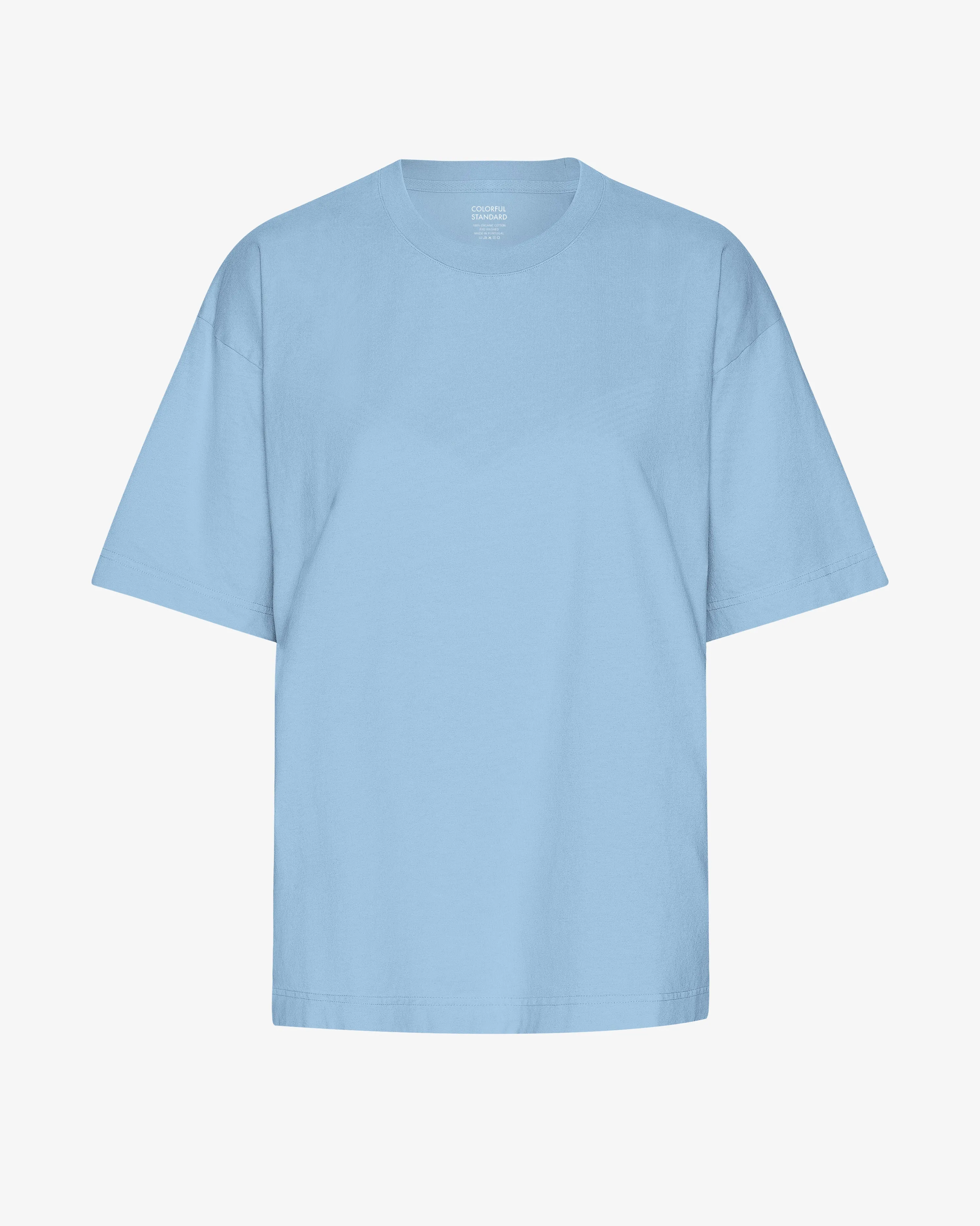 Oversized Organic T-Shirt - Seaside Blue