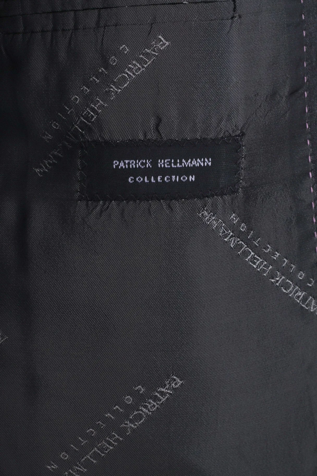 Patrick Hellmann Collection Men 106 40 Blazer Grey Single Breasted Wool Jacket