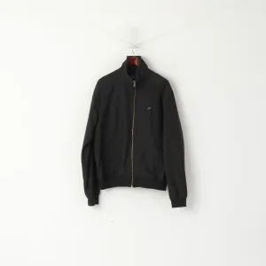 Peak Performance Men XL Jacket Black Nylon Waterproof Full Zipper Casual Top