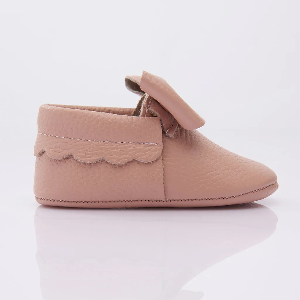 Pink Bow Booties