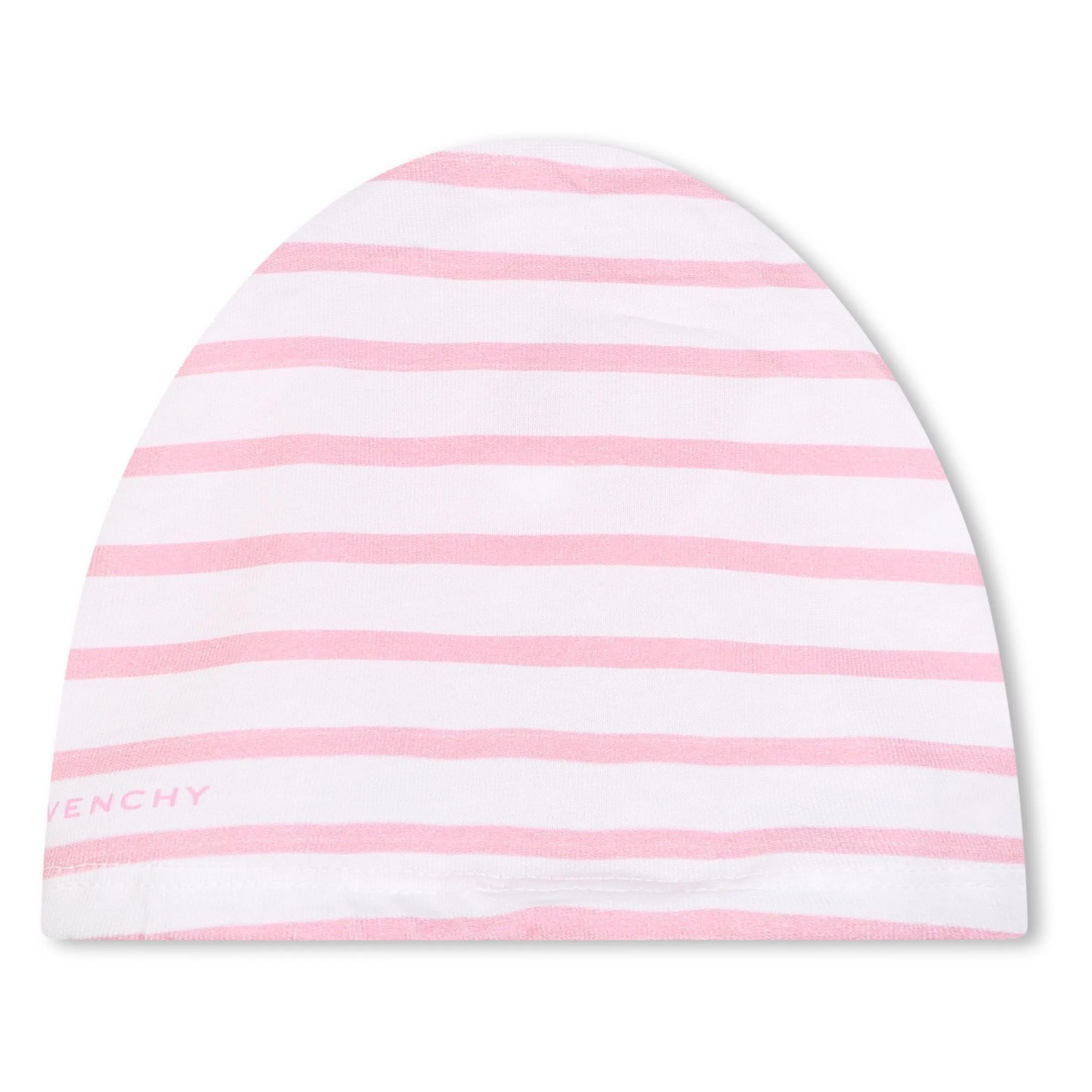 Pink Striped Dress & Headband