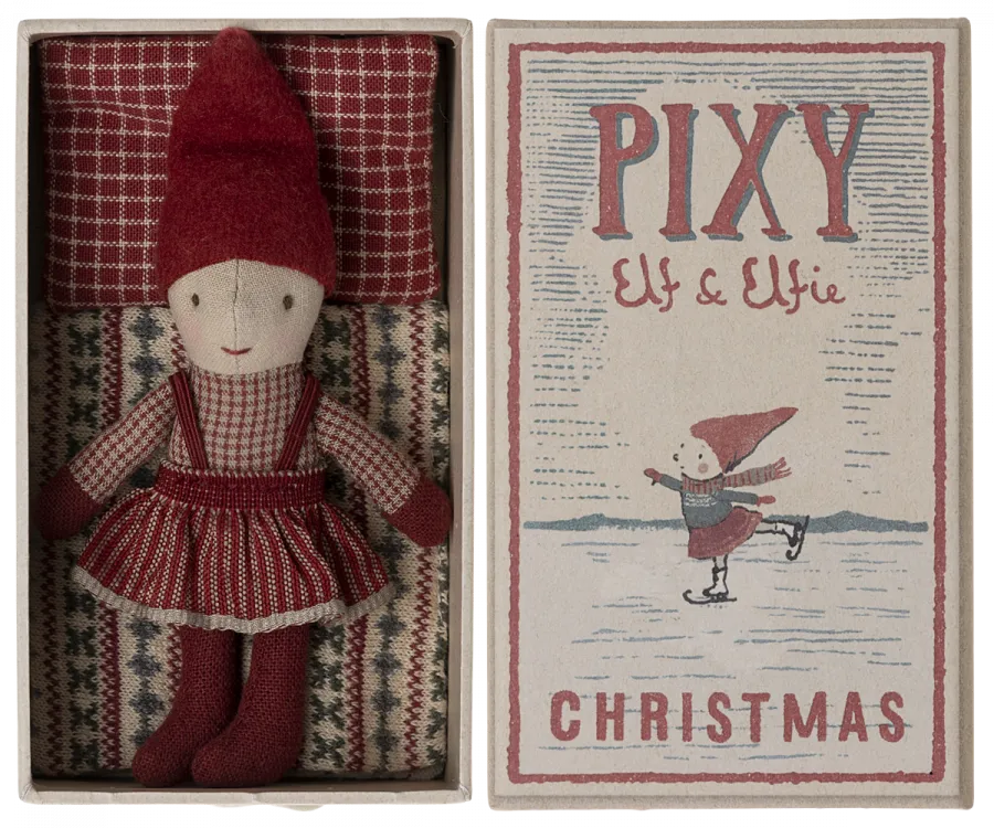 Pixy Elfie in matchbox